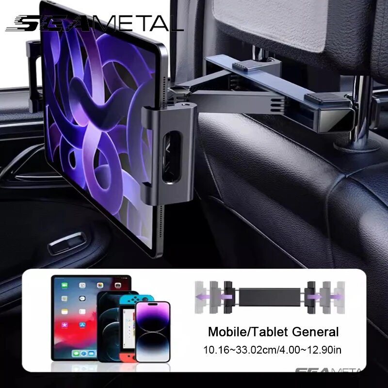 Tablet Accessories Must Have - SEAMETAL Seat Back Tablet Holder for