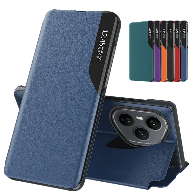 Magnetic Case Smart - Busienss Sle Smart View Flip Book