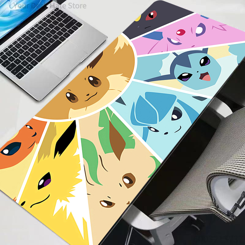 Top Tablet Accessories - Office Leaher Mouse Pad Gaming P-Pikachu