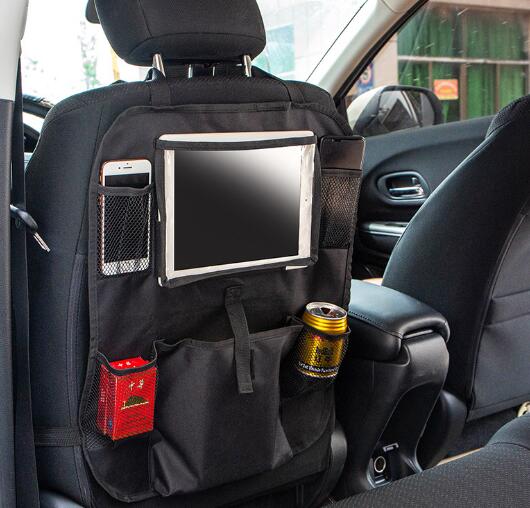Top Tablet Accessories - Auto Car Seat Back Organizer Multi-Pocket