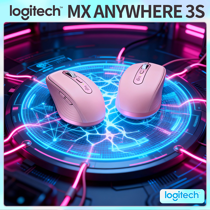 Logitech Tablet Accessories - Logitech MXAnywhere 3S Wireless Bluetooth Silent