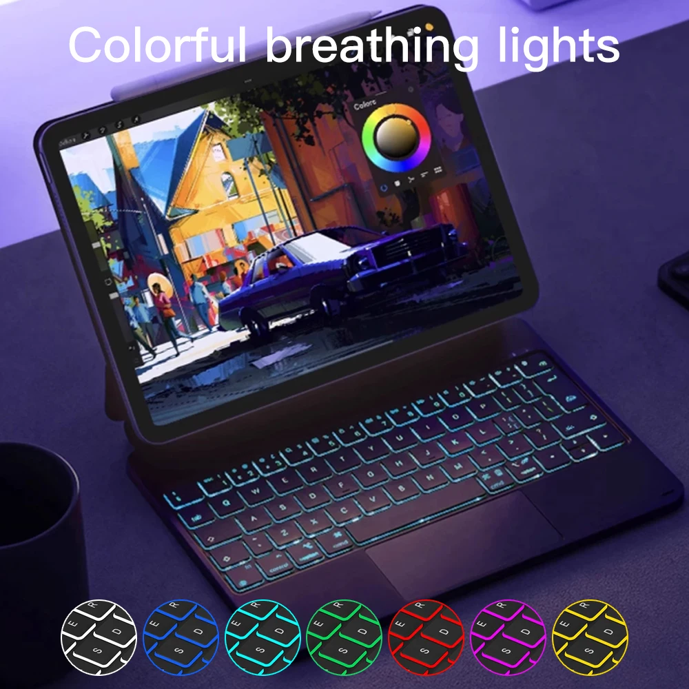 READYYEAH Magic Keyboard For i - Magnetic Case Smart 评论和价格
