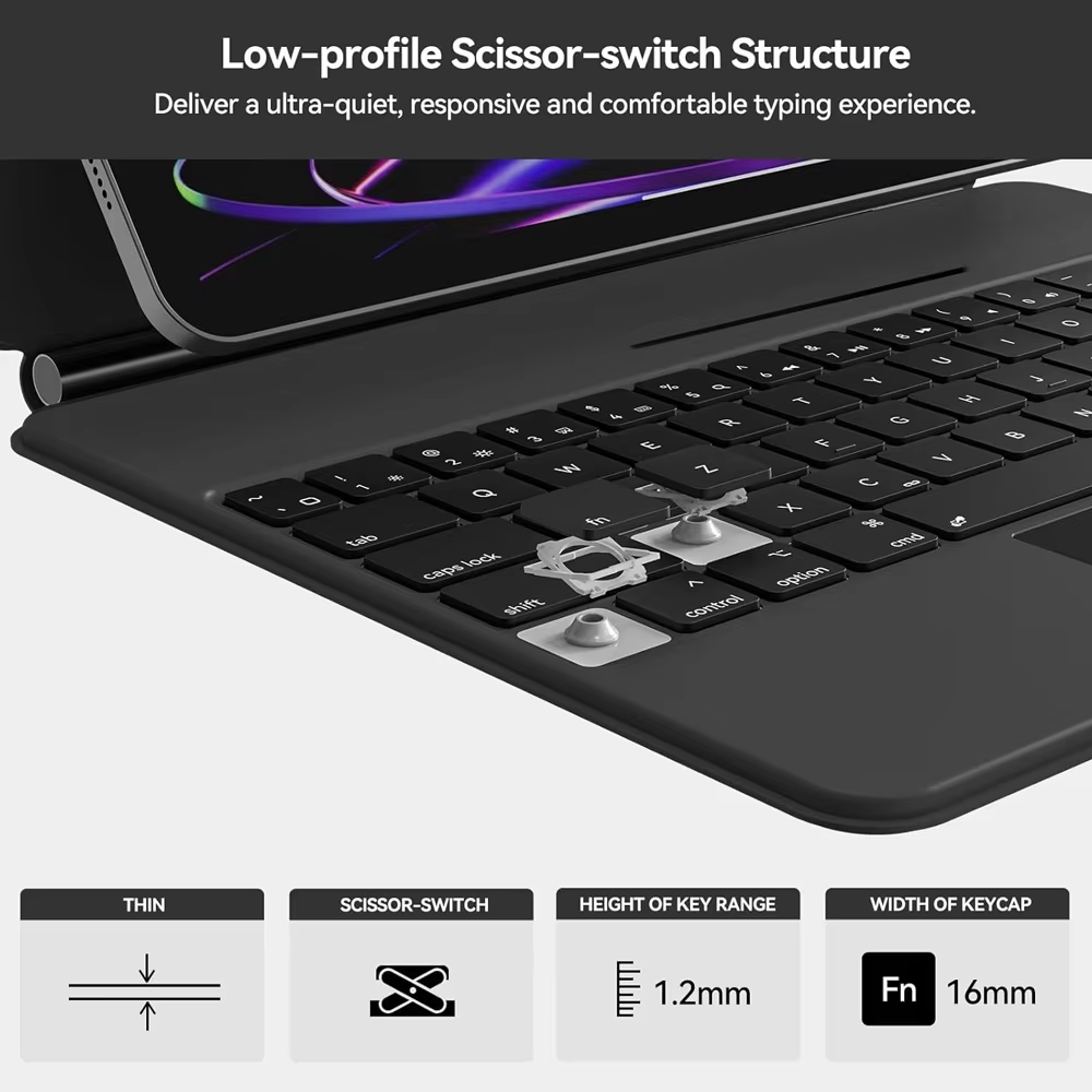 Wireless Keyboard With Magneti - Magnetic Case Smart 评论和价格