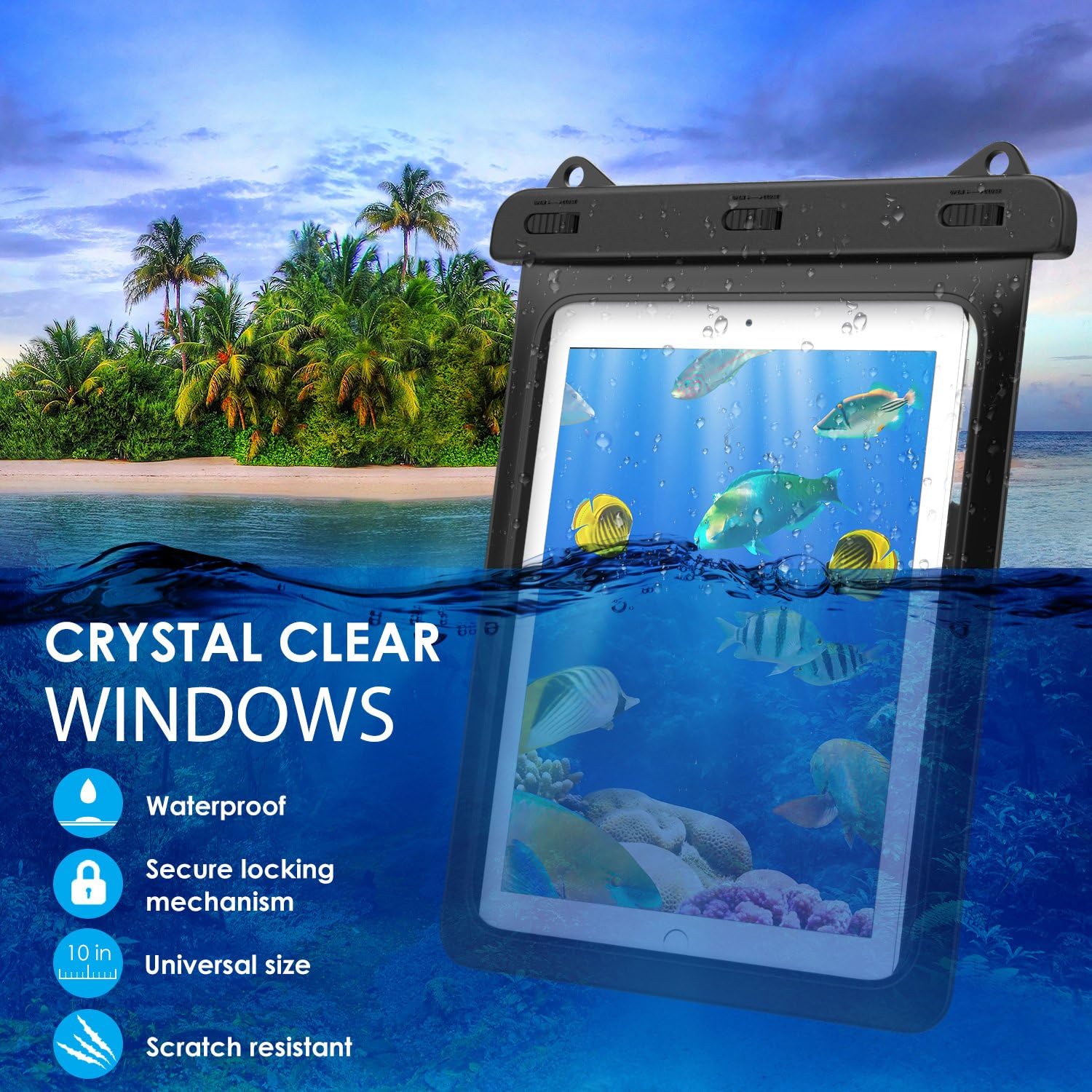 MoKo Waterproof Tablet Case Ta - Tablet Accessories Samsung 评论和价格