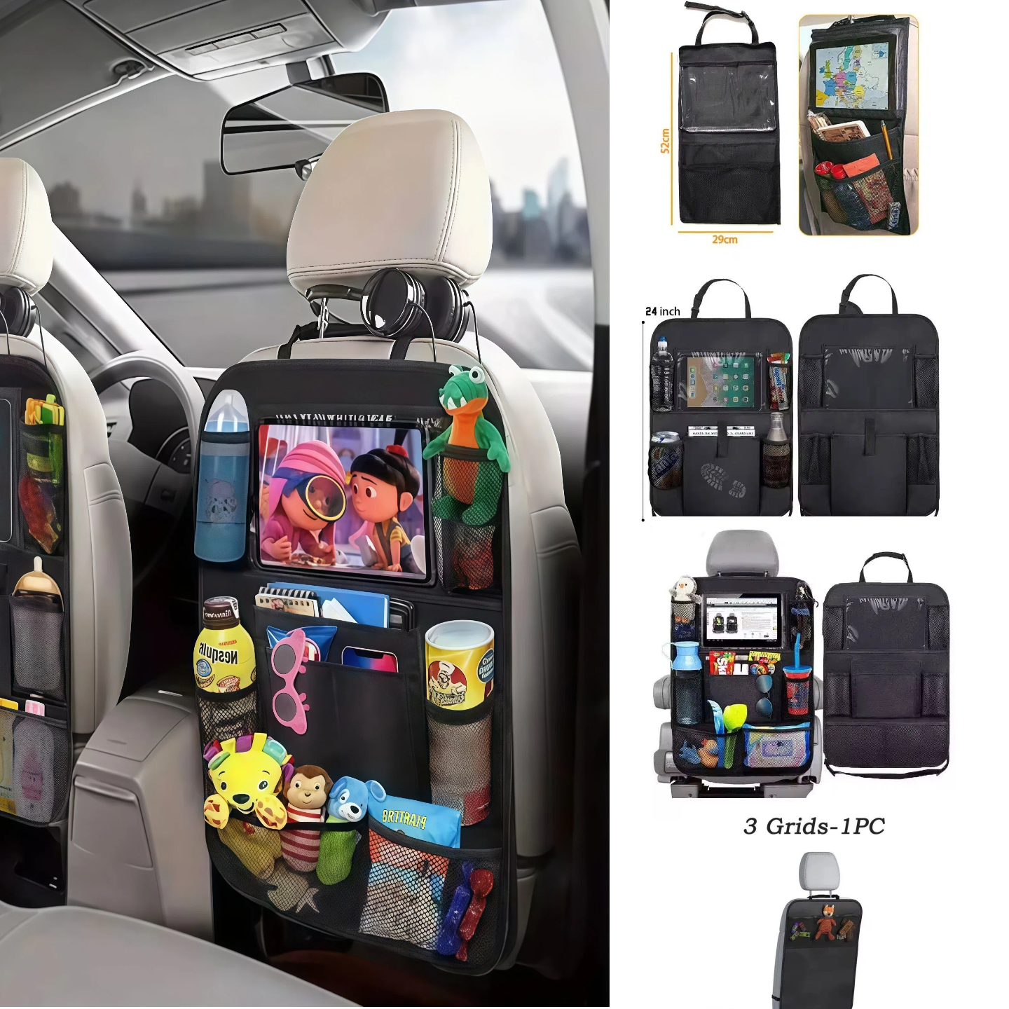Car Seat Organizer Multifuncti - Tablet Accessories Must Have 评论和价格