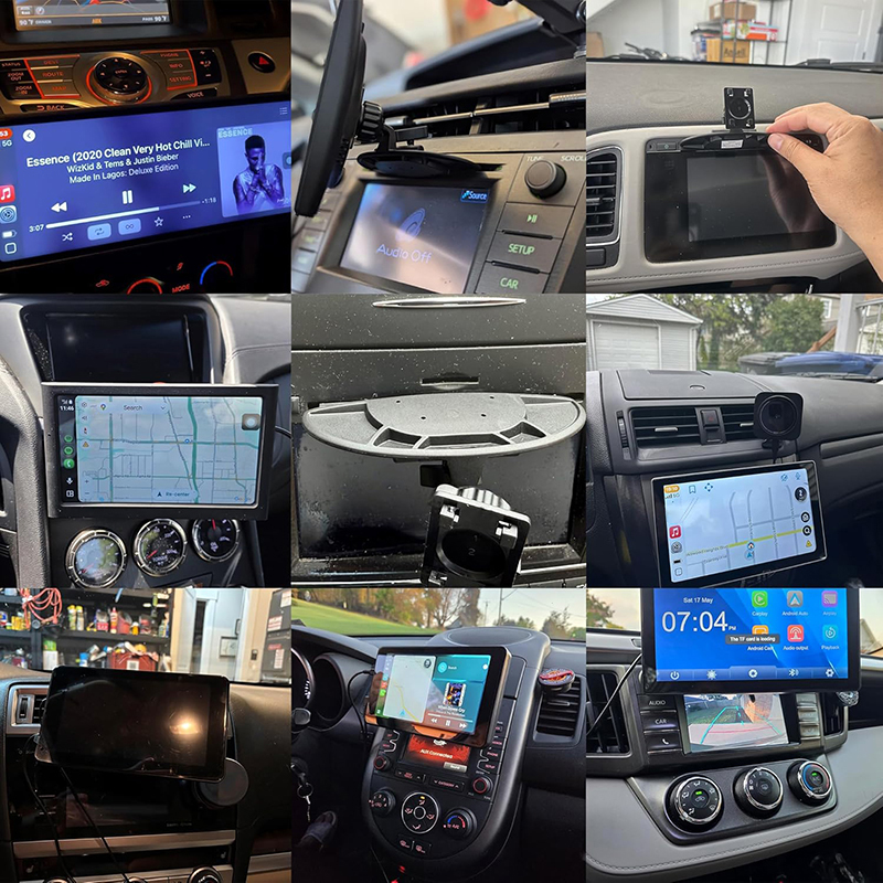 (.) CD Slot Mount For Carplay  - Tablet Accessories Must Have 评论和价格