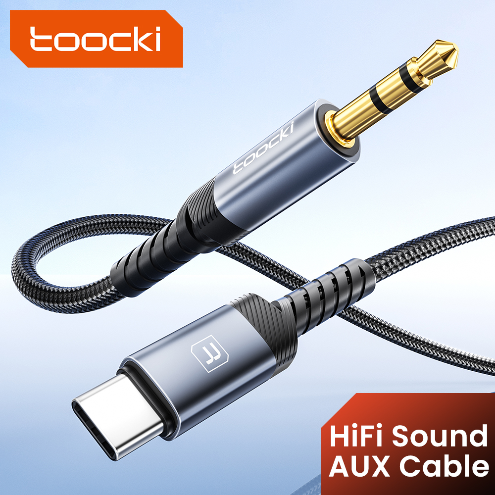 Toocki USB C/iP to 3.5mm Jack  - Wired Earphone Lightning 评论和价格