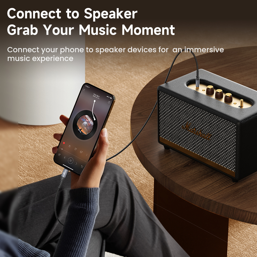 Toocki USB C/iP to 3.5mm Jack  - Wired Earphone Lightning 评论和价格