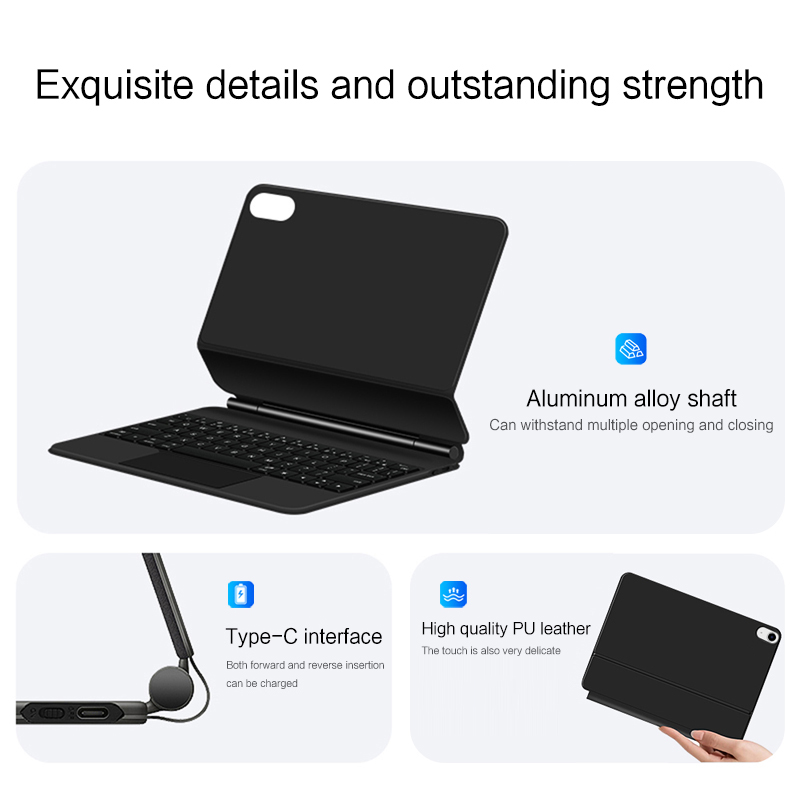 2025 Magic Keyboard for IPad 1 - Magnetic Case Smart 评论和价格