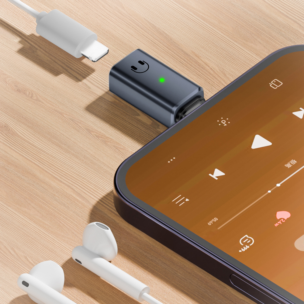1Pcs Lightning to Type C Adapt - Wired Earphone Lightning 评论和价格