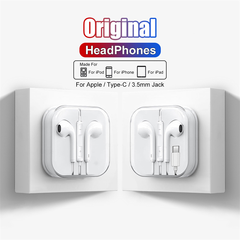 For IOS Original Headphones Fo - Wired Earphone Lightning 评论和价格
