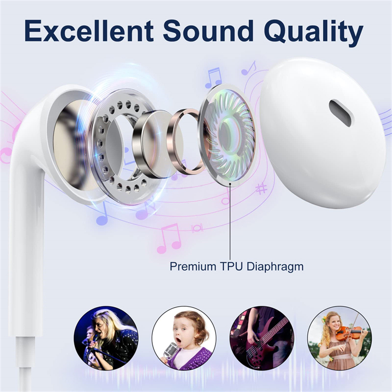 For IOS Original Headphones Fo - Wired Earphone Lightning 评论和价格