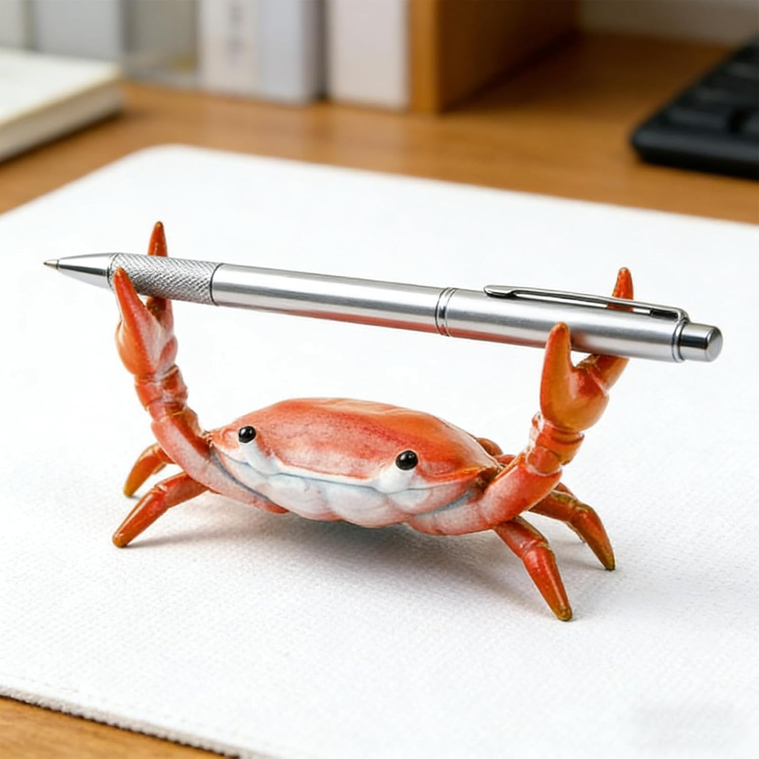 1Pcs Crab Pen Holder for Desk, - Office Table Accessories Unique 评论和价格