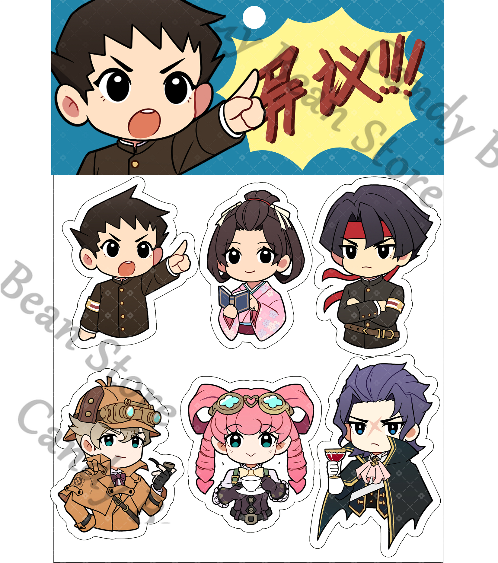 Anime Ace Attorney Ryūnosuke N - Top Tablet Accessories 评论和价格