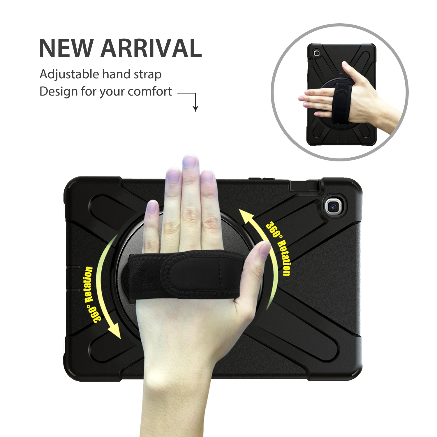Rotating Hybrid Case For Samsu - Cheap Tablet Accessories 评论和价格