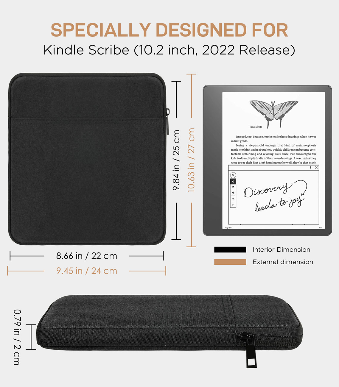 MoKo Tablet Sleeve for Kindle  - Tablet Accessories Amazon 评论和价格