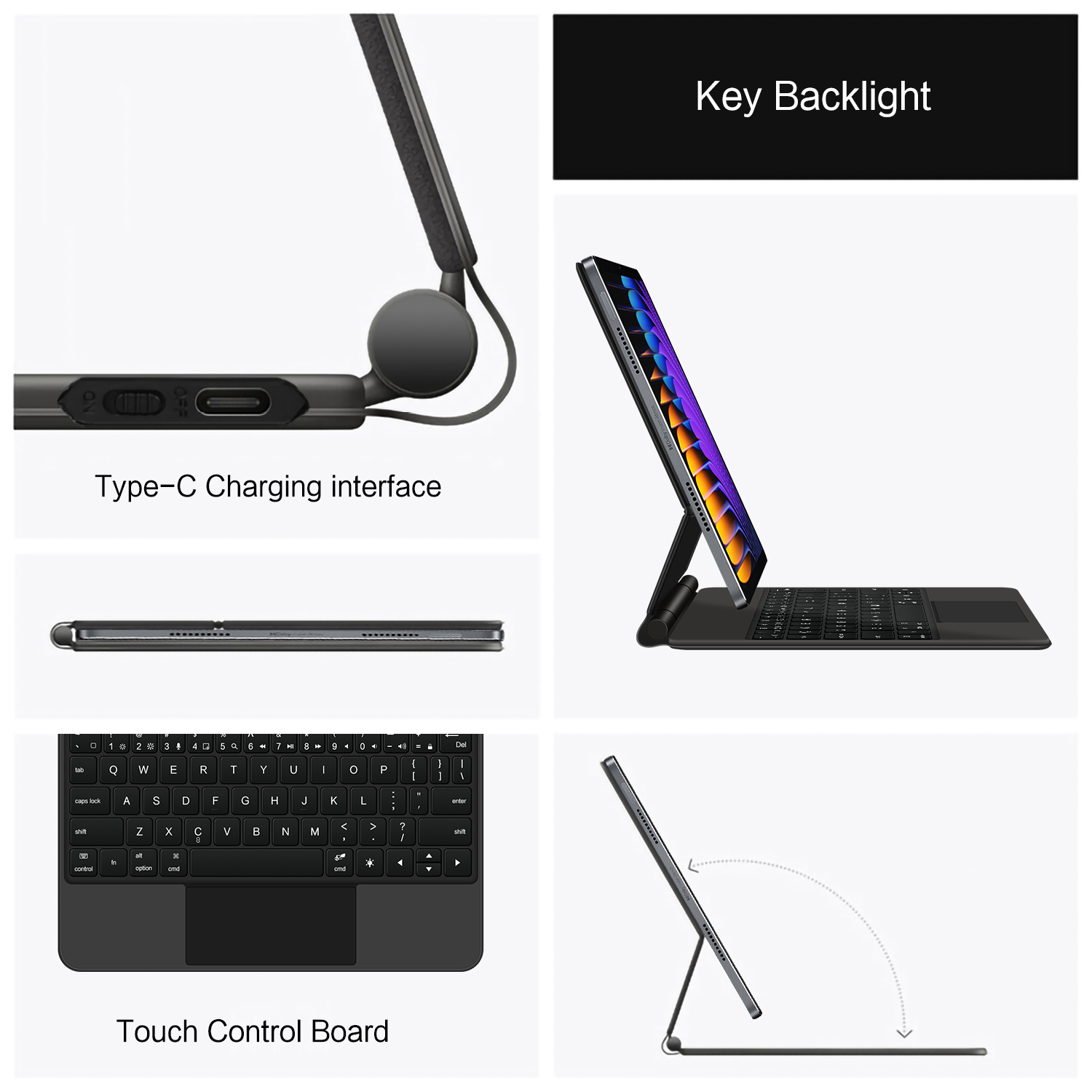Magic Keyboard For Xiaomi Pad  - Magnetic Case Smart 评论和价格