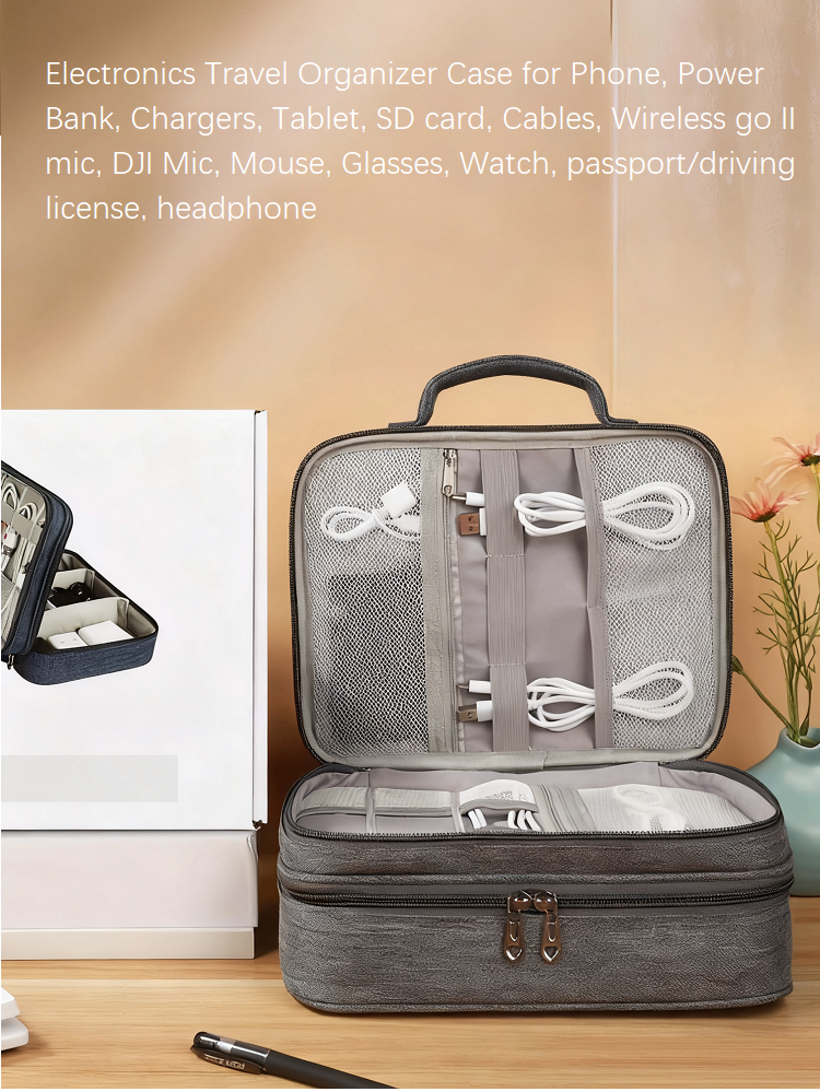 Electronics Travel Organizer C - Tablet Tech Accessories 评论和价格