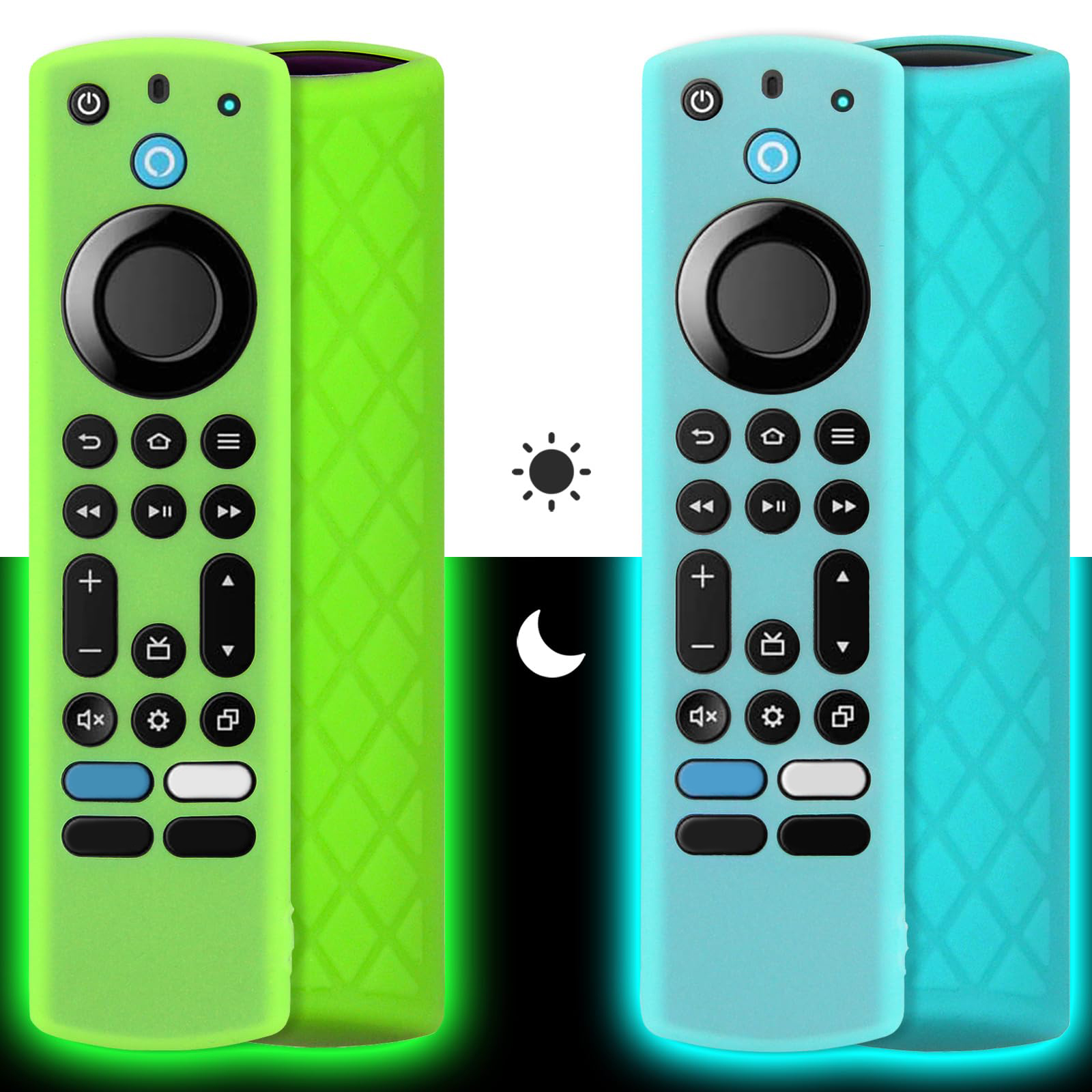 2Pcs Glow in The Dark Silicone - Fire Tablet Accessories 评论和价格