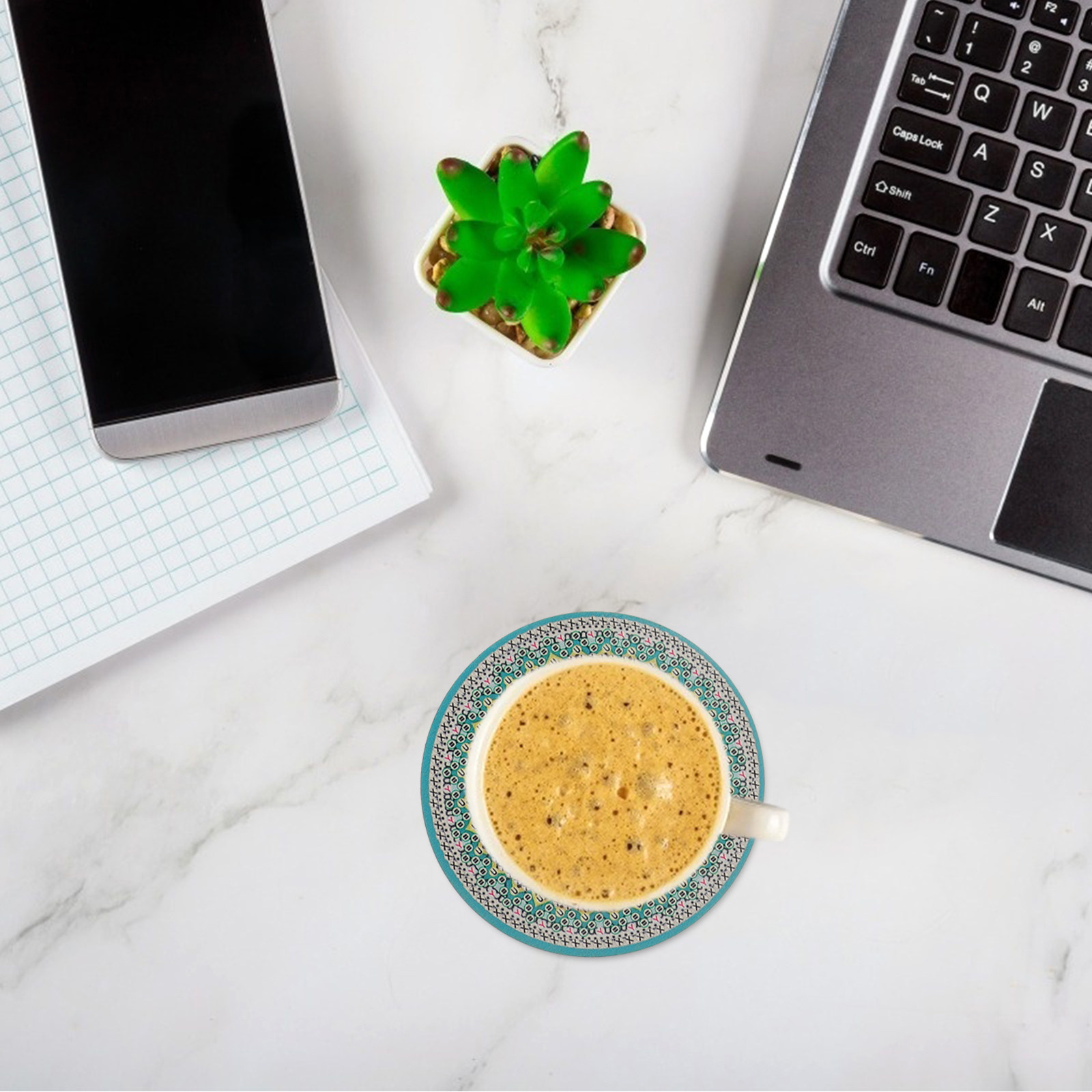Beverage Coasters Drinks Home  - Office Table Accessories Unique 评论和价格