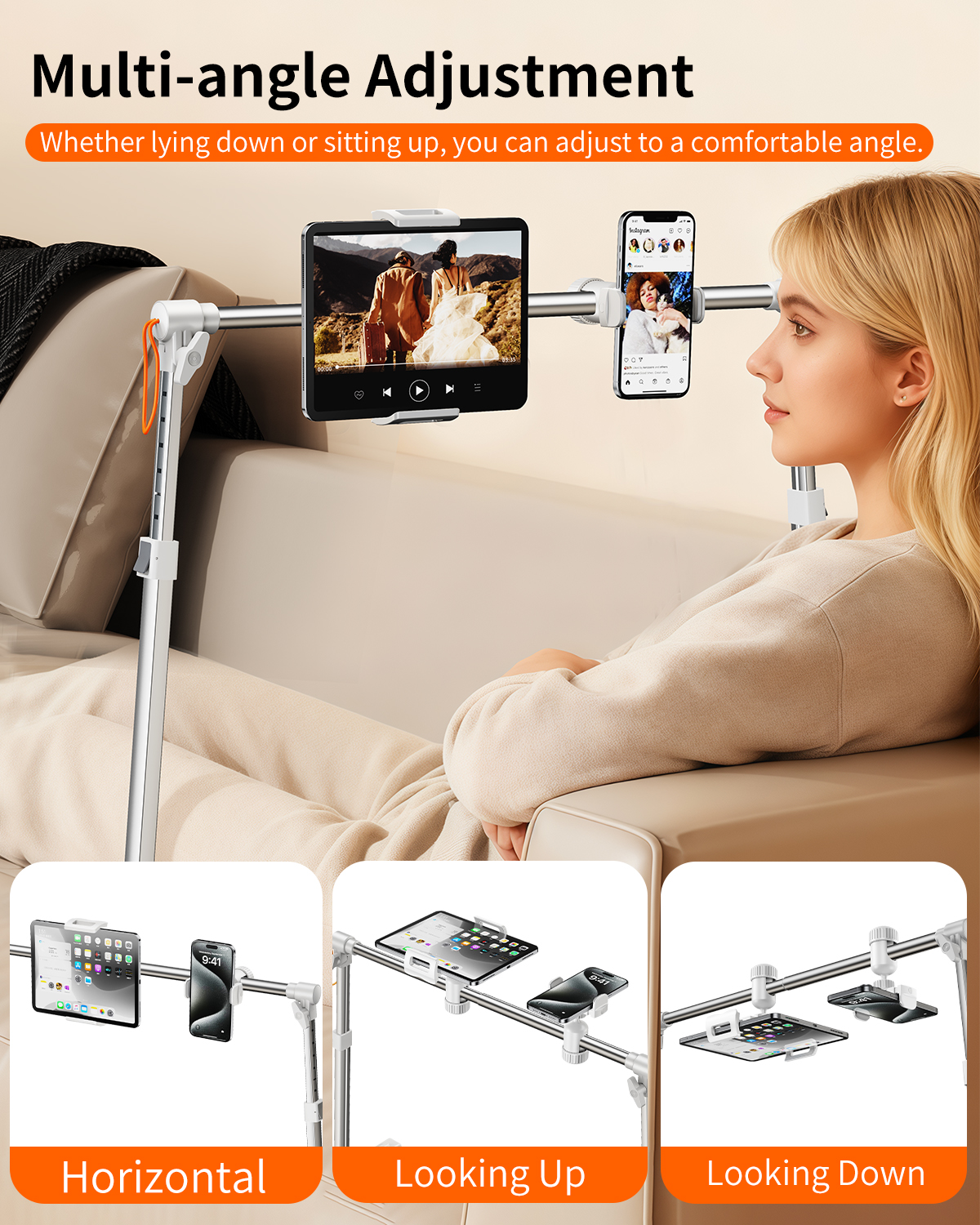 Eary Foldable Tablet Stand Pho - Cheap Tablet Accessories 评论和价格