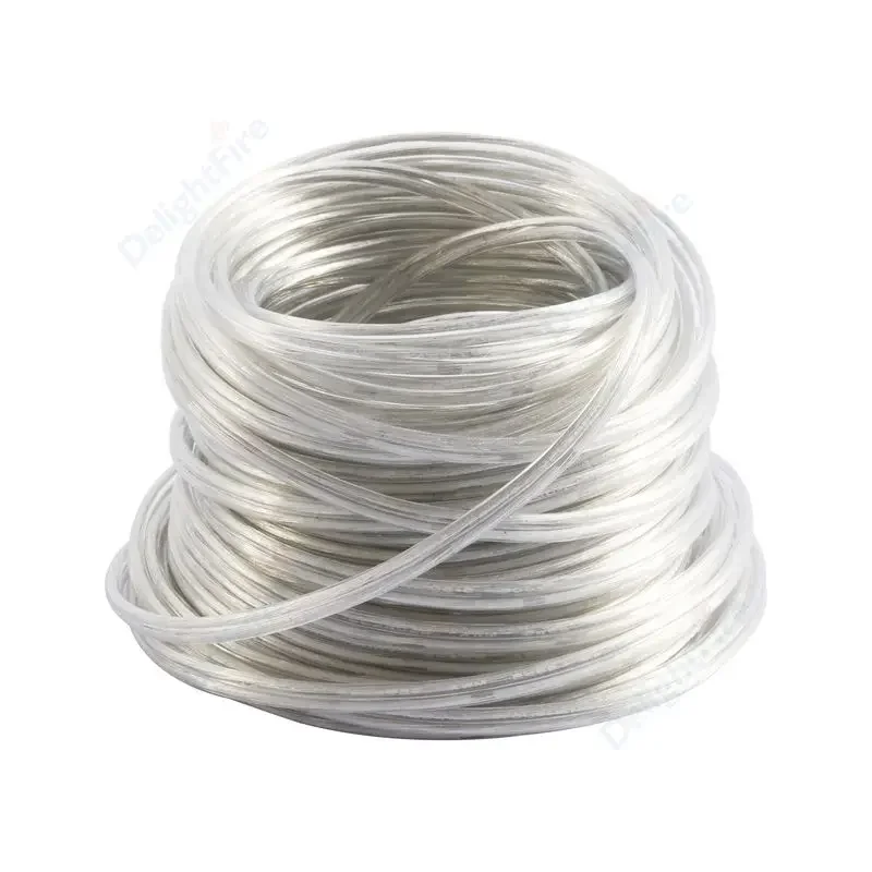 22 20 18 AWG 2 Pin Transparent - Wired Earphone Lightning 评论和价格