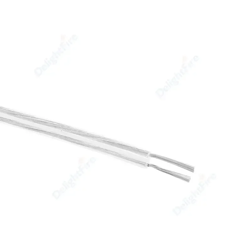 22 20 18 AWG 2 Pin Transparent - Wired Earphone Lightning 评论和价格