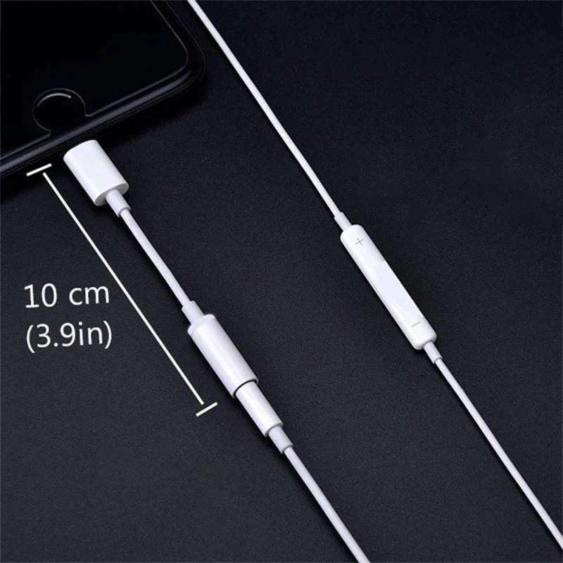 Lighting To 3.5mm Headphone Ad - Wired Earphone Lightning 评论和价格