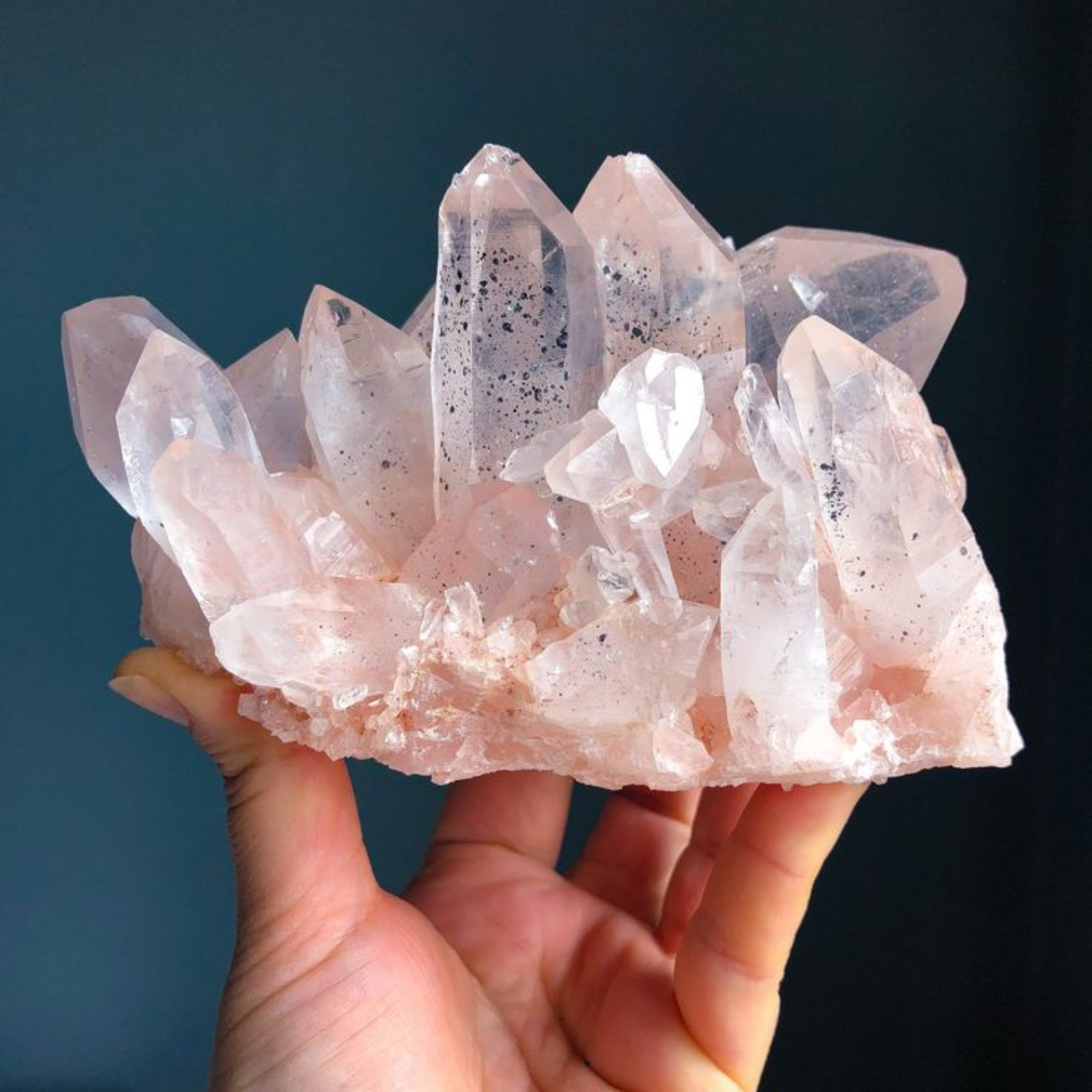 1pc 80-110g Raw Clear Quartz C - Office Table Accessories Unique 评论和价格